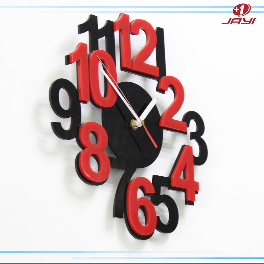 Digital clock acrylic taste