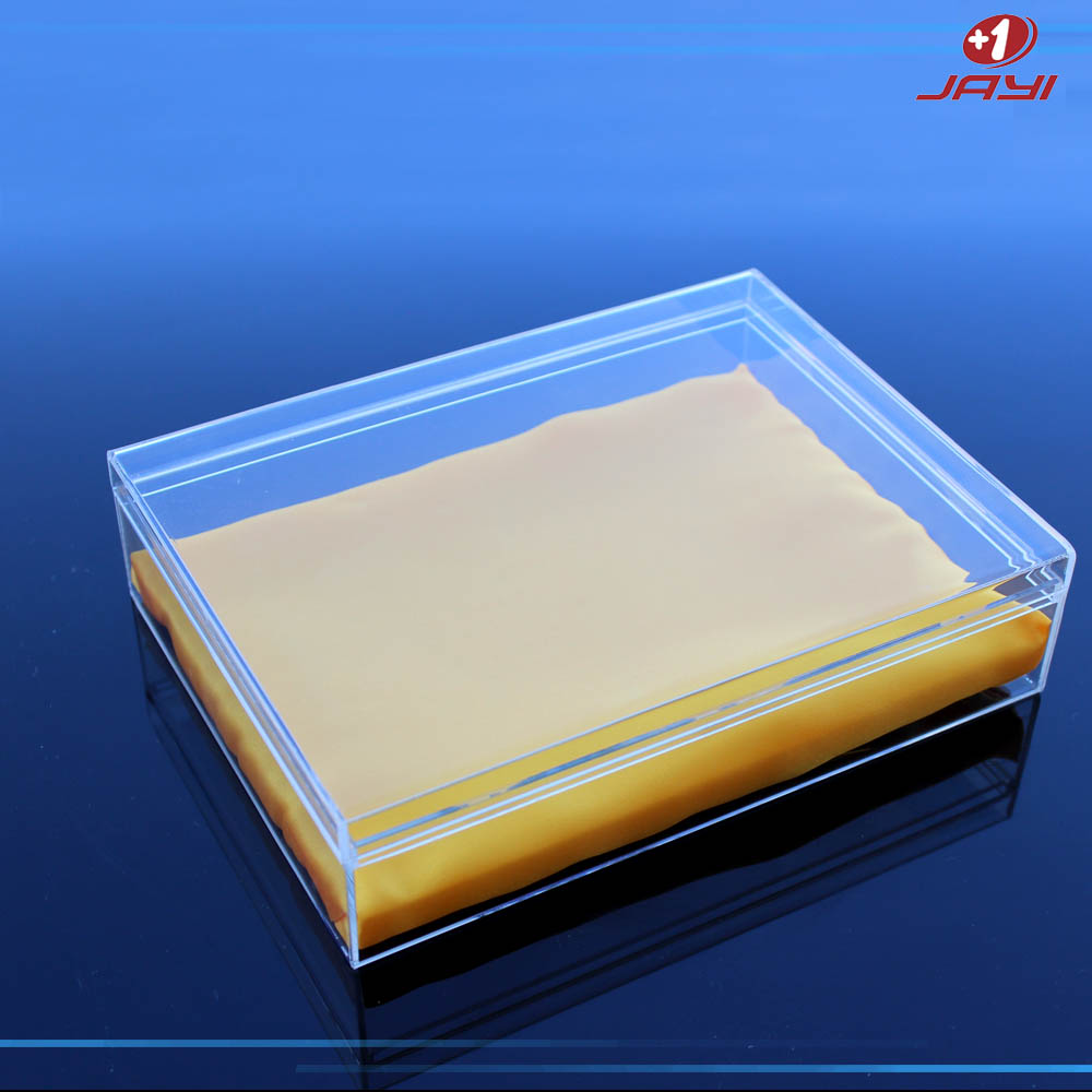 Transparent acrylic health care products packaging box